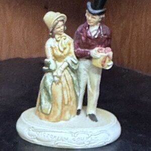 1958 Sebastian Miniatures Victorian Couple Figurine